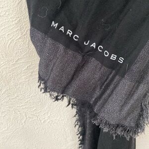 Marc Jacobs Charcoal and Ebony Scarf